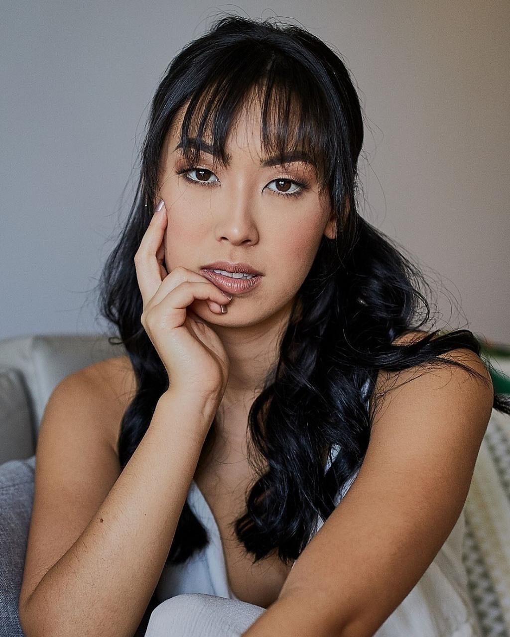 Retrato de Ana Hikari, atriz da Cursino