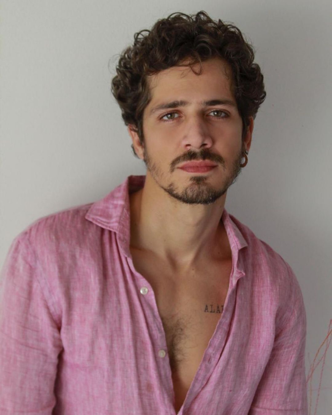 Retrato de Rômulo Weber, ator da Cursino